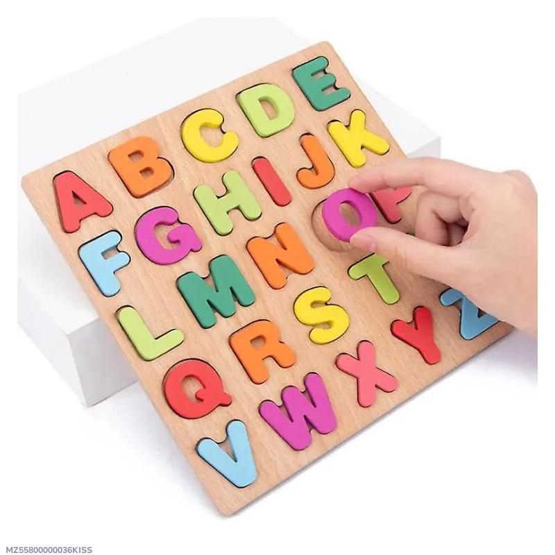 Capital Alphabets Puzzle -  ABC Learning Board
