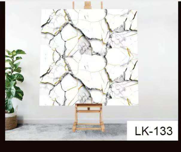 Waterproof UV Marble Sheet, Self Adhesive KSE Walls Sticker, Kitchen Cabinets Countertop Wallpaper