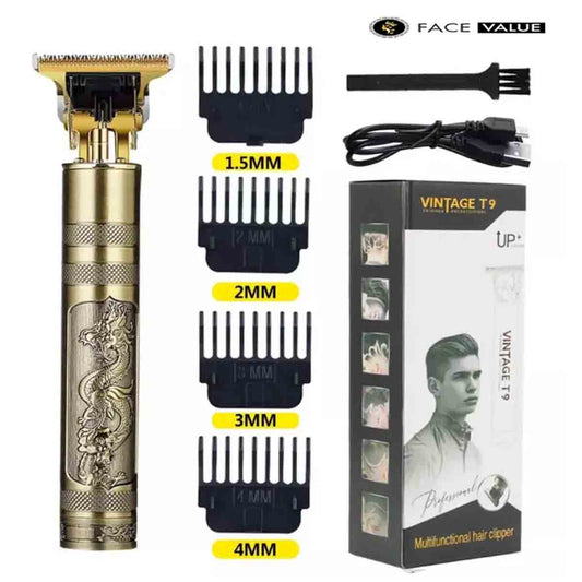 T9 Professional Hair Trimmer USB Rechargeable